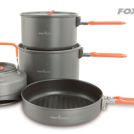 Fox Cookware Pans & Kettle Sets Large 4 piece