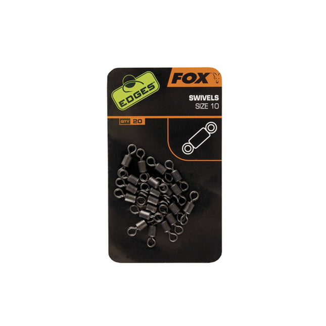 Fox Edges Swivels Size 10