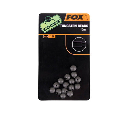Fox Edges Tungsten Beads 5mm