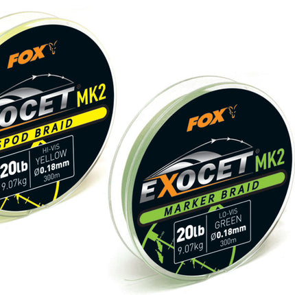 Fox Exocet MK2 Spod and Marker Braid 20lb