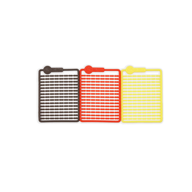 Guru Micro Hair Stops - Red, Brown, Yellow