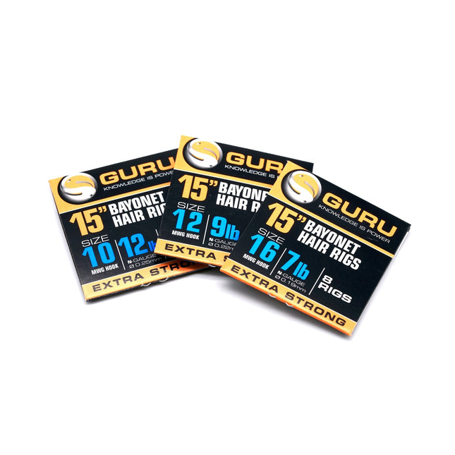 Guru Ready Rigs 15" Bayonet Hair Rig*