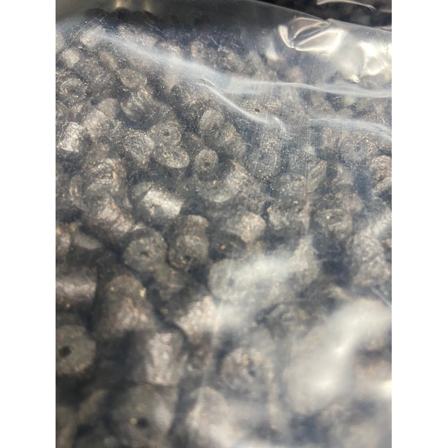 Kent Tackle Pre-Drilled Halibut Pellet 1kg Bag 8mm black