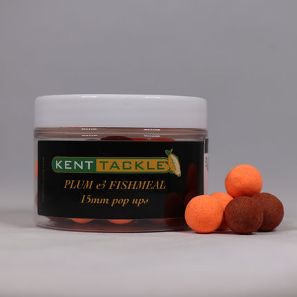 Kent Tackle Special Pop-Ups Plum & Fish 15mm