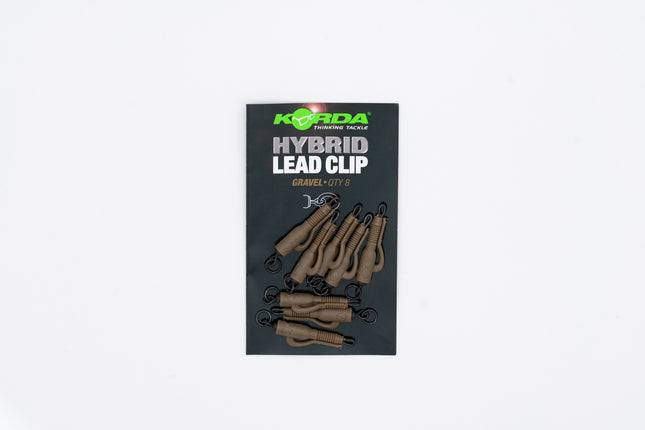 Korda Hybrid Lead Clips Gravel