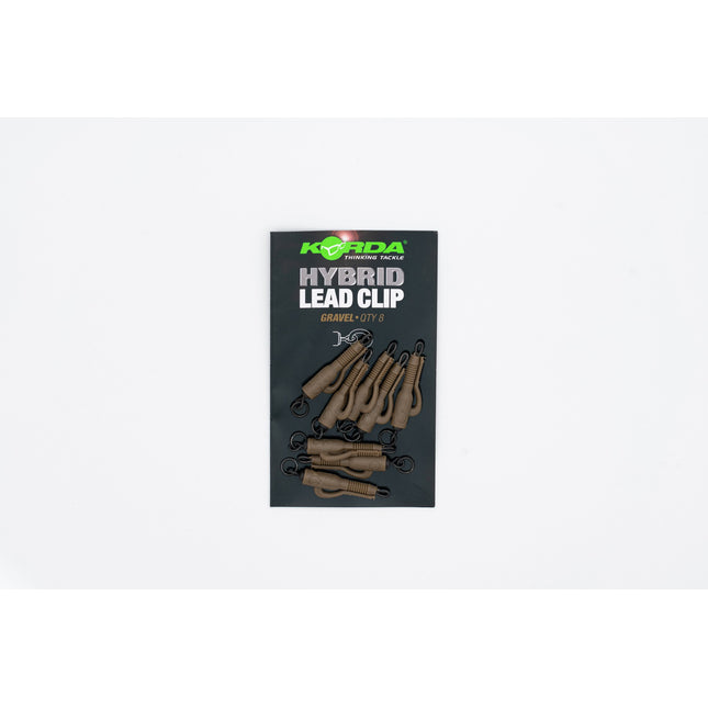 Korda Hybrid Lead Clips Gravel