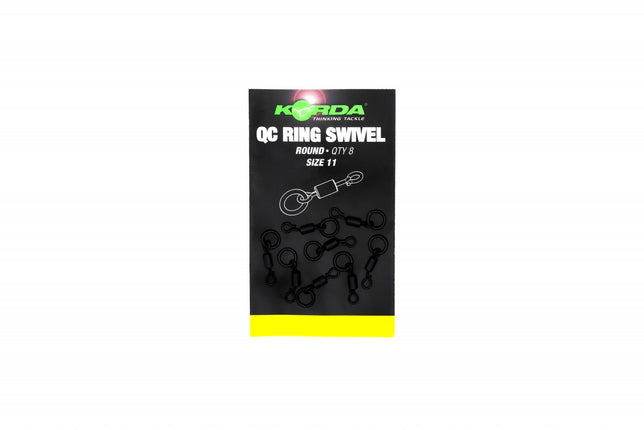 Korda Kwik Change Round Ring Swivel Size 11 1 - KRQR11
