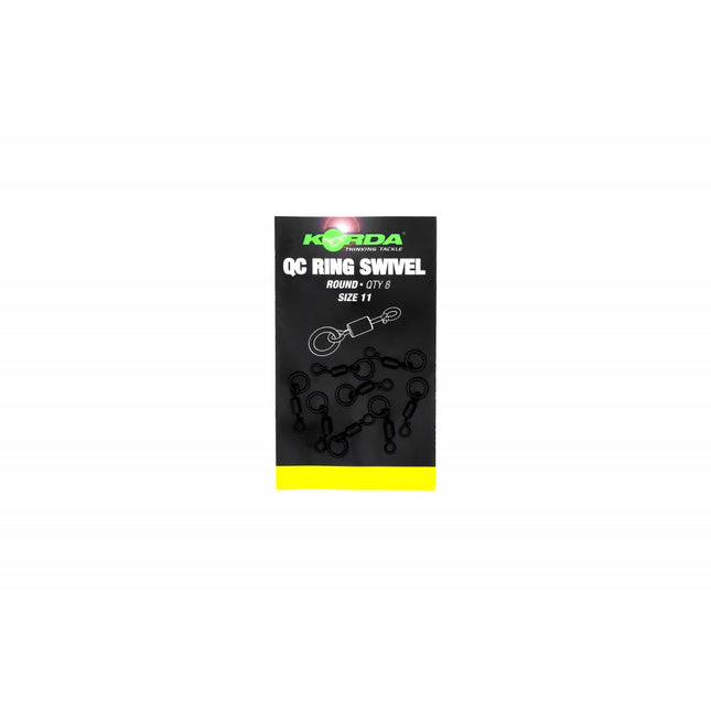 Korda Kwik Change Round Ring Swivel Size 11 1 - KRQR11