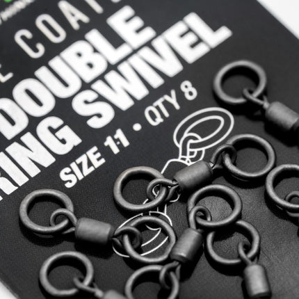 Korda PTFE Double Ring Swivel Size 11 1 - KMW006