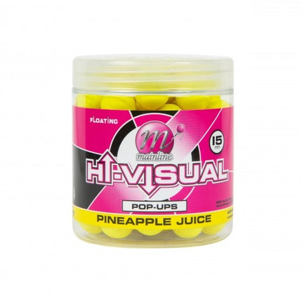 Mainline Hi-Vizual Pop-Ups Double Strength 15mm - Pineapple Juice