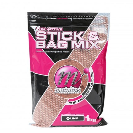 Mainline Pro-Active Bag & Stick Mix 1kg Bag - The Link