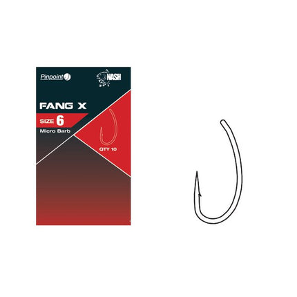 Nash Pinpoint Fang X Hooks