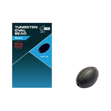 Nash Tungsten Oval Beads 8mm