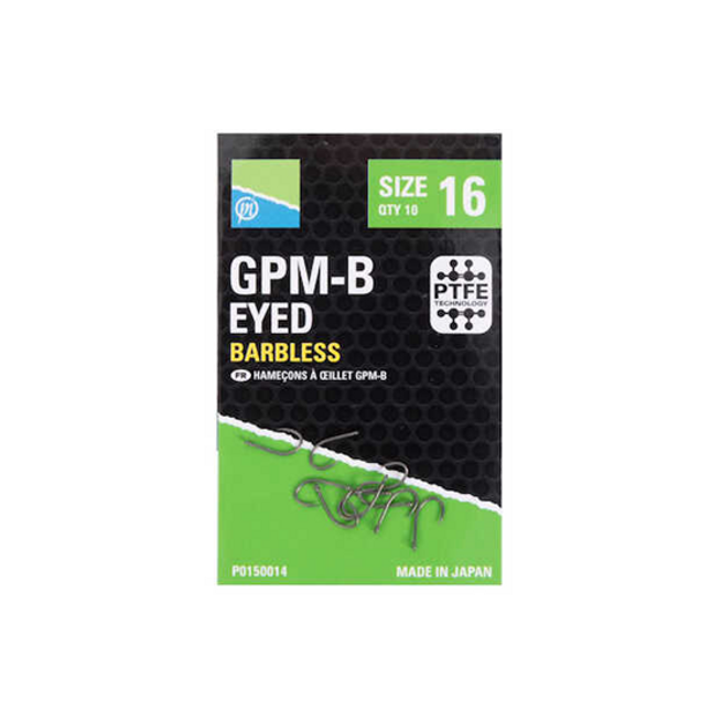 Preston GPM-B Eyed Barbless*