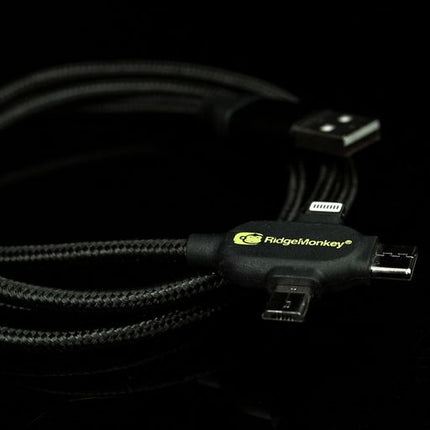 Ridge Monkey Vault USB to Multi Out A Cable 1m
