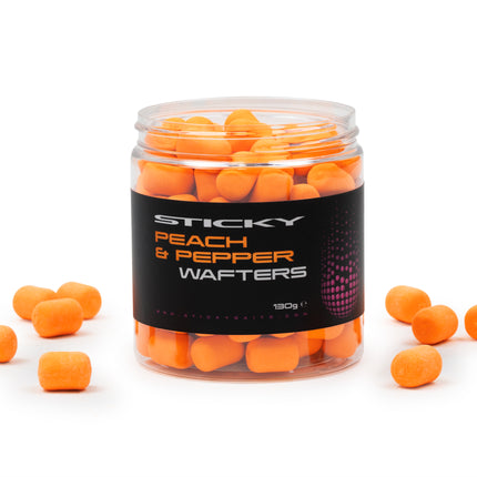 Sticky Baits Hi-Attract Wafters - Peach & Pepper