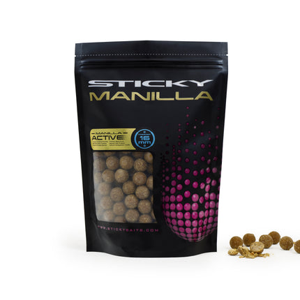 Sticky Baits Manilla Active Freezer Boilies 16mm 1kg
