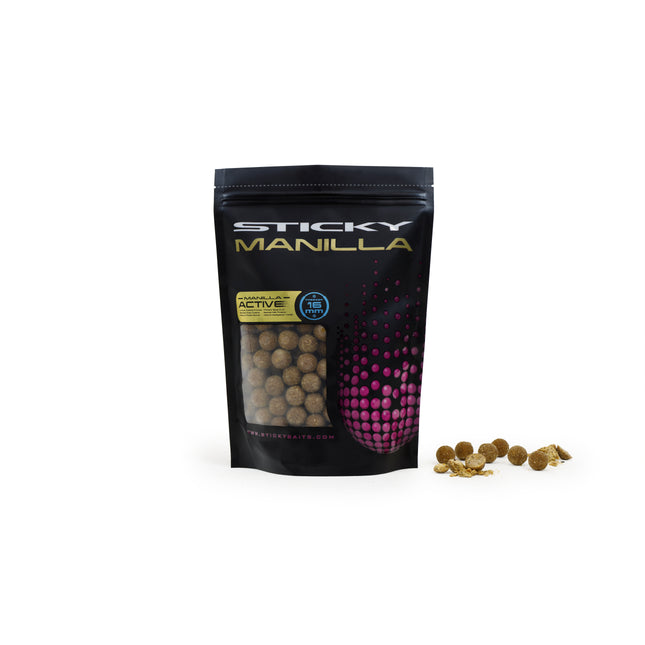 Sticky Baits Manilla Active Freezer Boilies 16mm 1kg
