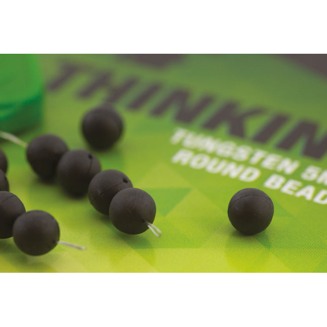 Thinking Anglers 5mm Round Tungsten Beads - TARBT5