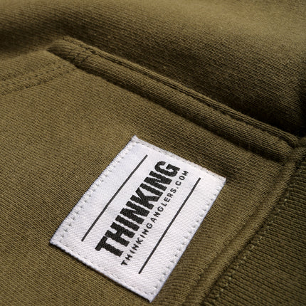 Thinking Anglers Hoody OLIVE 4