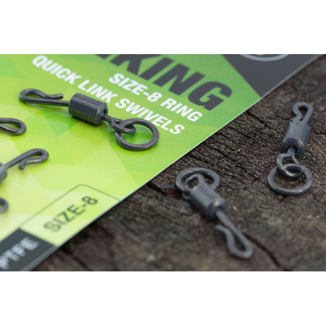 Thinking Anglers PTFE Ring Quick Link Swivels SIZE 8 - TARSQL8